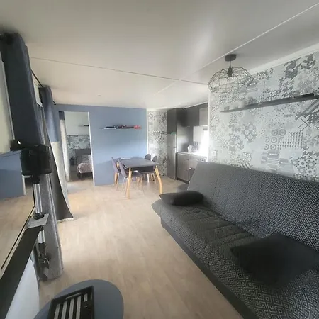 Mobil-home Moderne Avec Piscine Couverte, Proche Mer, 6 Pers, Animaux Admis - Fr-1-777-25 *