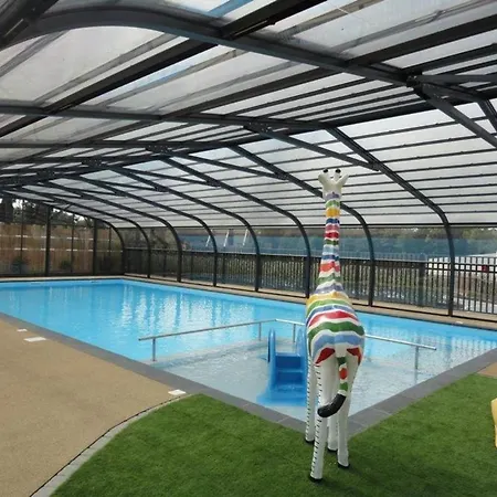 Semesterbostad Mobil-home Moderne Avec Piscine Couverte, Proche Mer, 6 Pers, Animaux Admis - Fr-1-777-25 *
